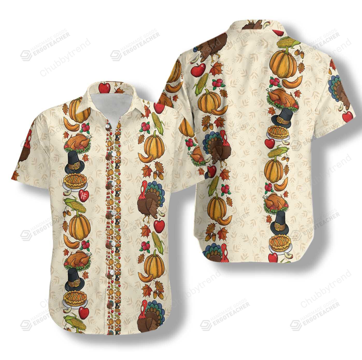 Thanksgiving Dinner Hawaii Shirt Ha86149