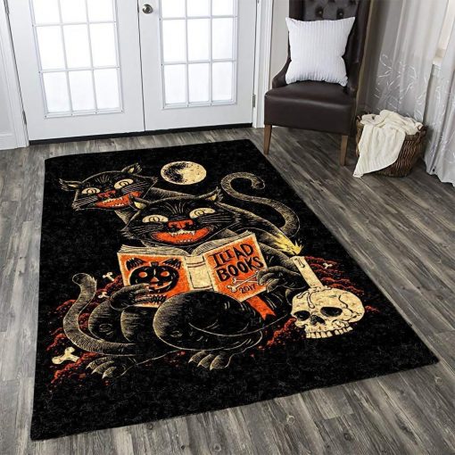 Cat Halloween Sku 264597 Area Rug Living Room Rug Home Decor Carpets