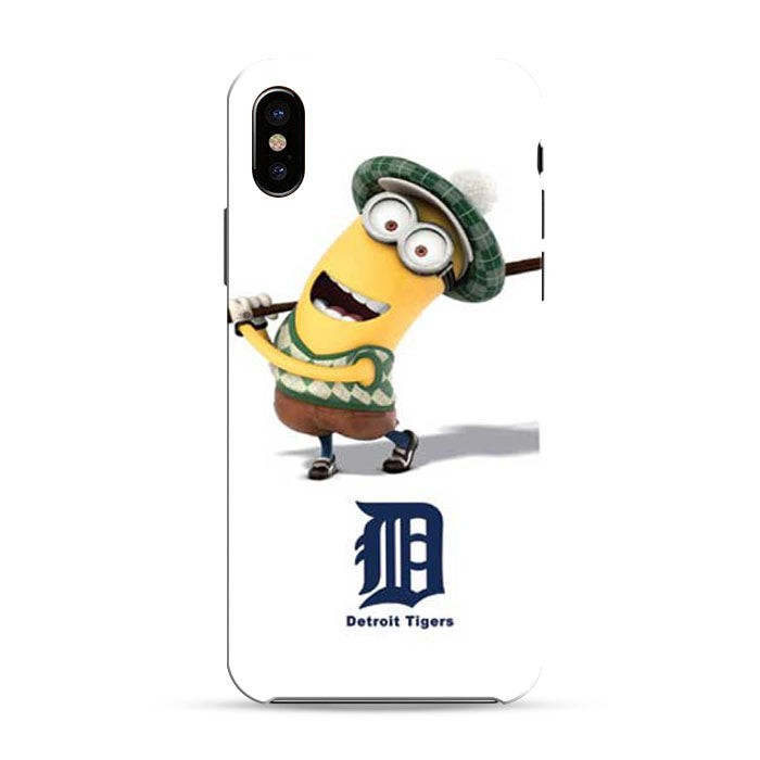 Detroit Tigers Minion iPhone X 3D Case