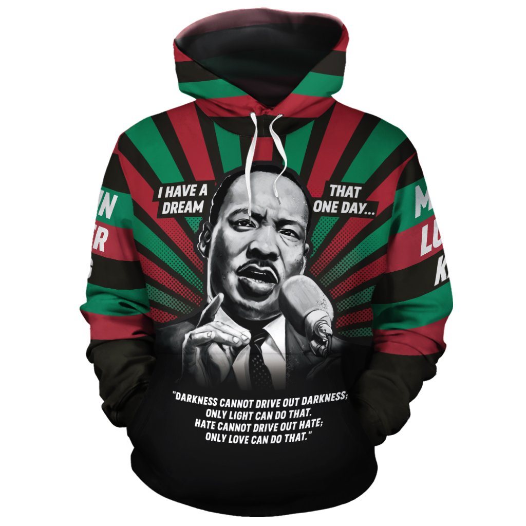 Mlk Dream About Light & Love All-Over Hoodie