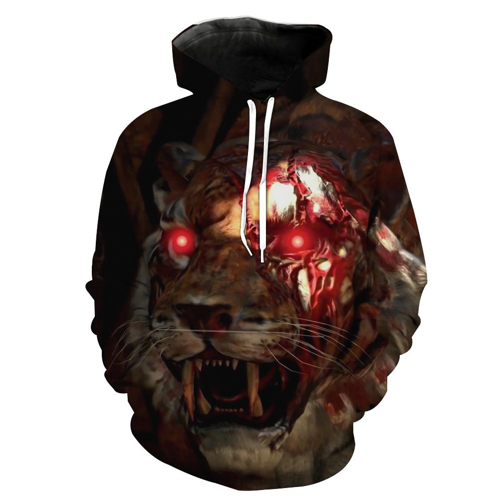 Call of Duty Blackout Hoodies – Pullover Zombie Tiger Hoodie