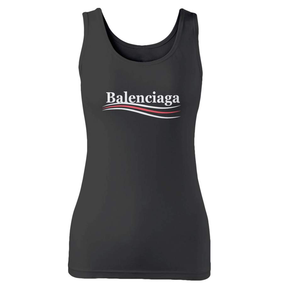 Balenciaga Stripes Woman’s Tank Top