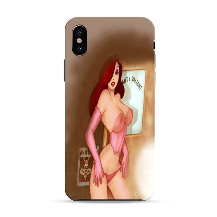 Jessica Rabbit iPhone X 3D Case