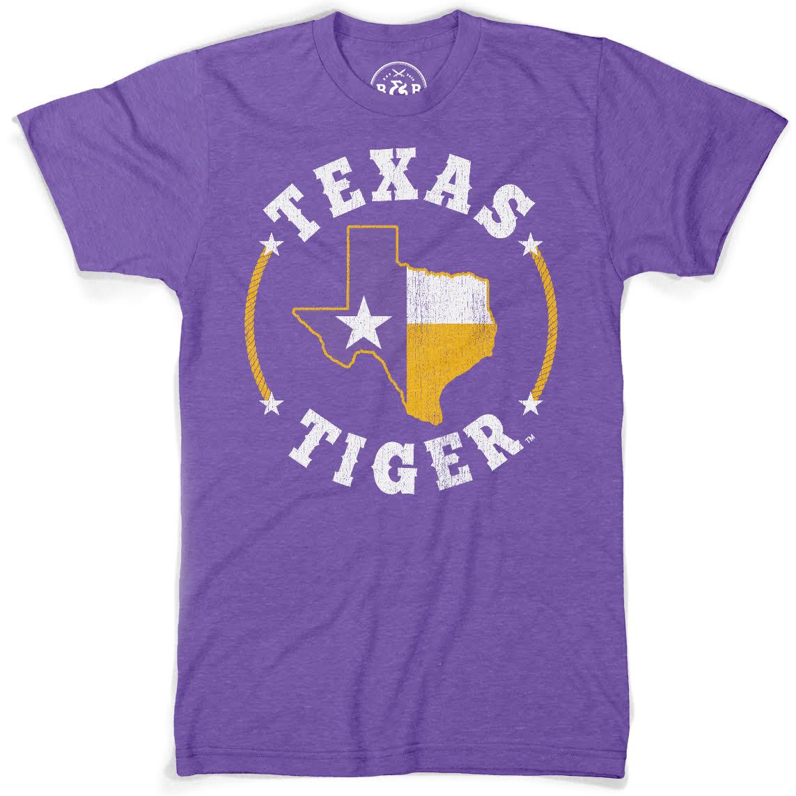 B&B Dry Goods Lsu Texas Tigers T-Shirt – Purple