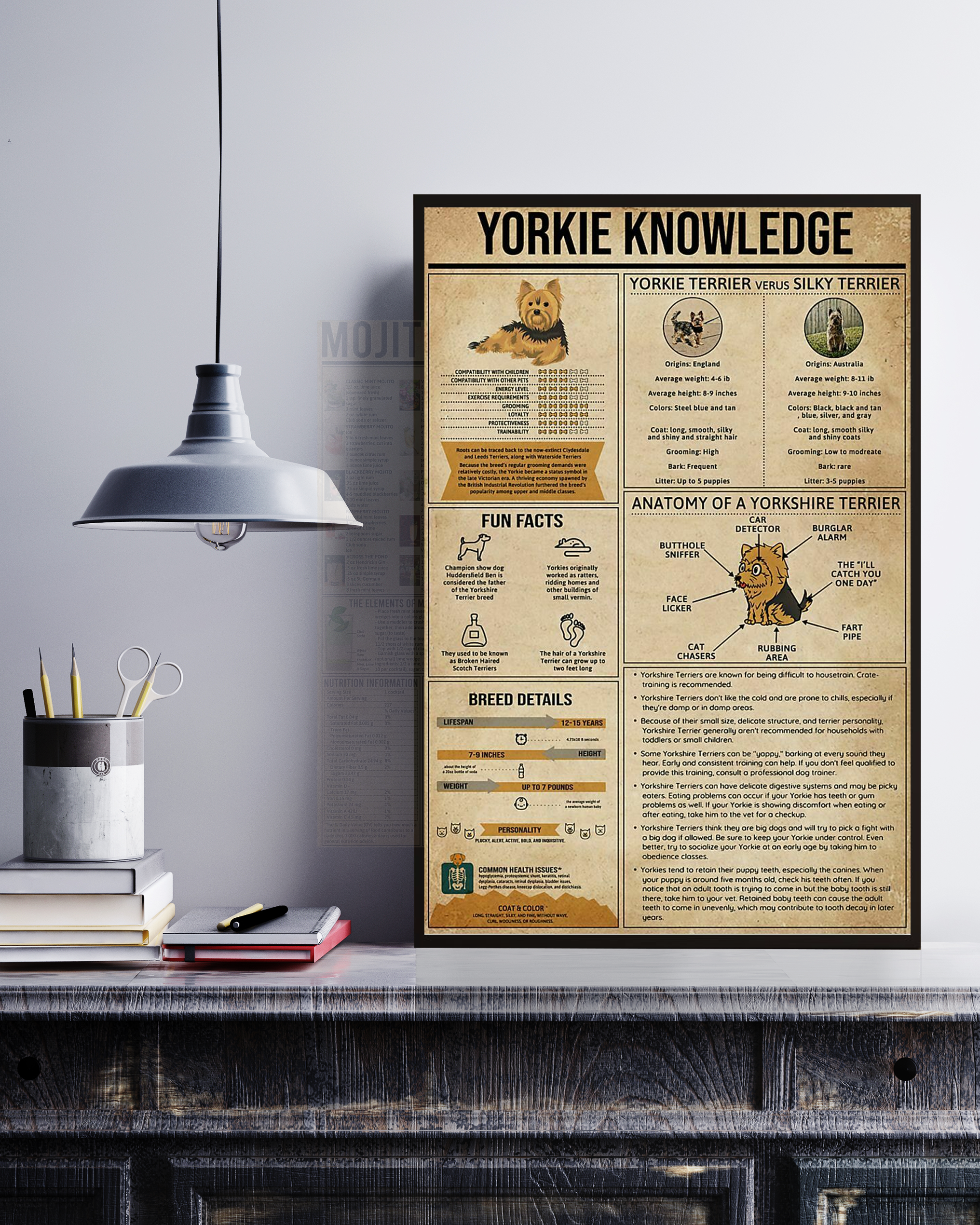 Yorkshire Knowledge Unframed Poster No Frame