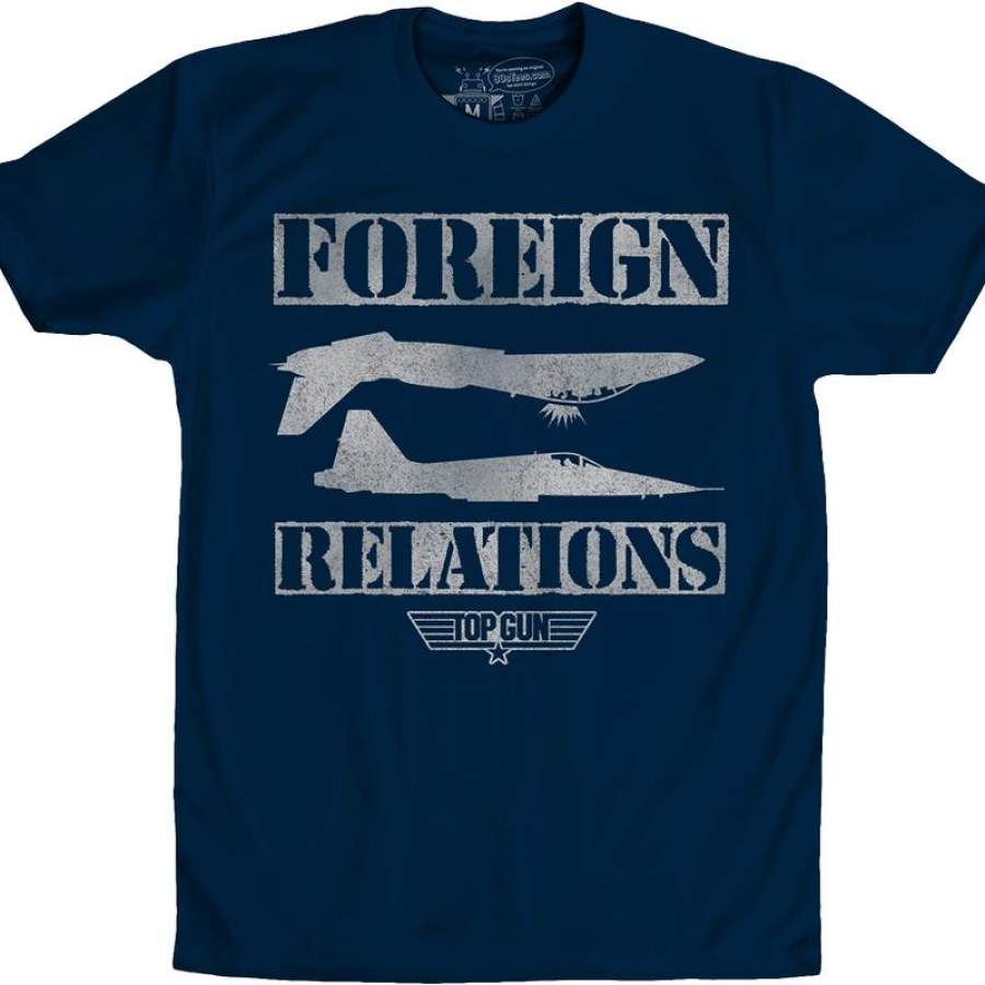 top gun foreign relations shirt