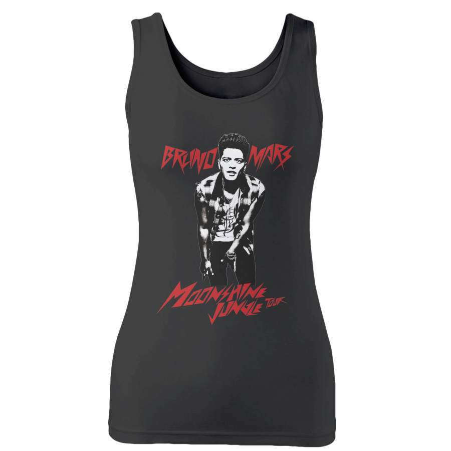 Bruno Mars Moonshine Jungle Tour Woman’s Tank Top