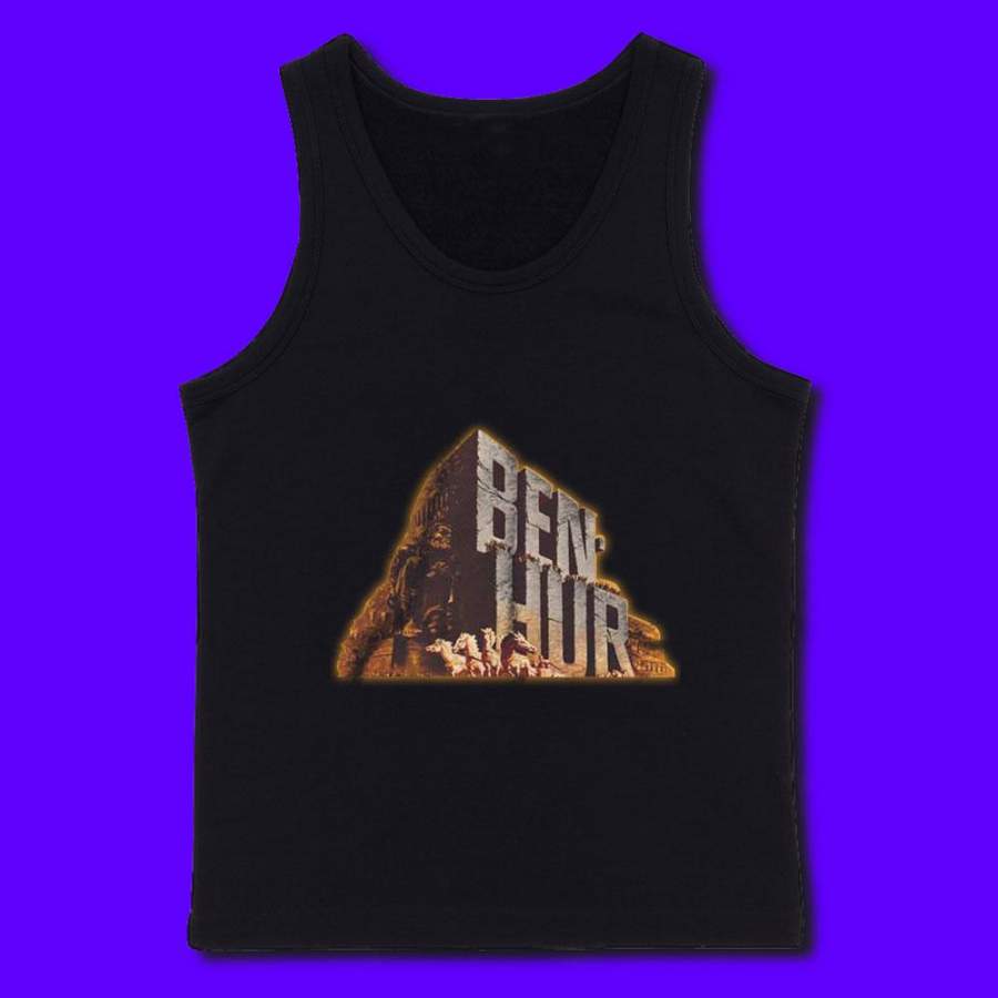 Ben Hur Vintage Poster   New Movie 2016 Men’S Tank Top