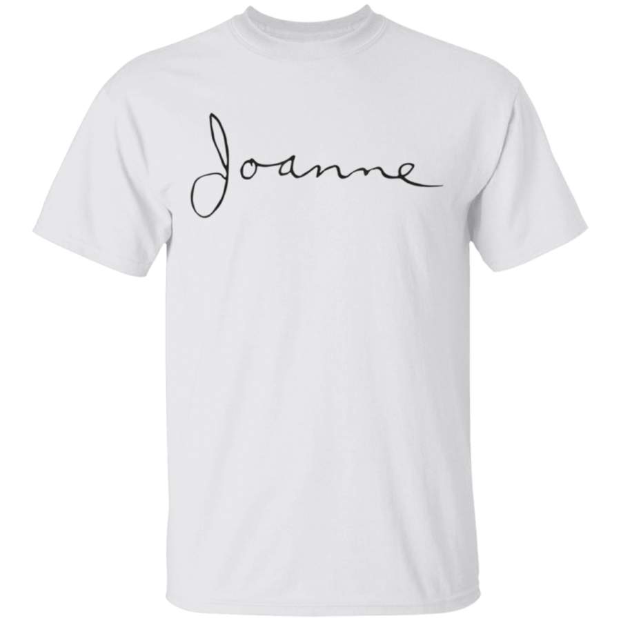 Lady Gaga Official Joanne Script TShirt