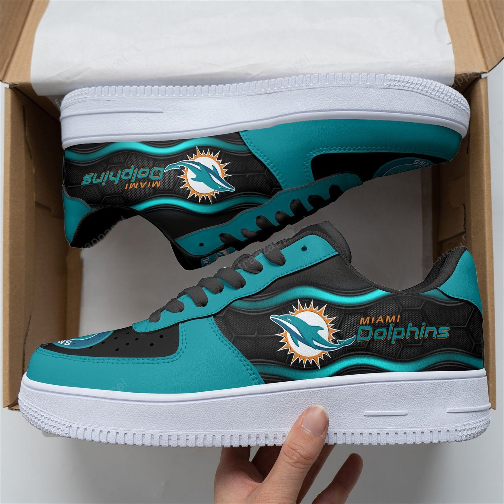 Miami Dolphins Af 1 Sneakers Shoes 02