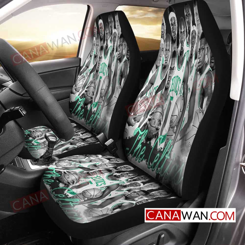 Boston Celtics Style095 3D Customized Personalized Car Seat Cover