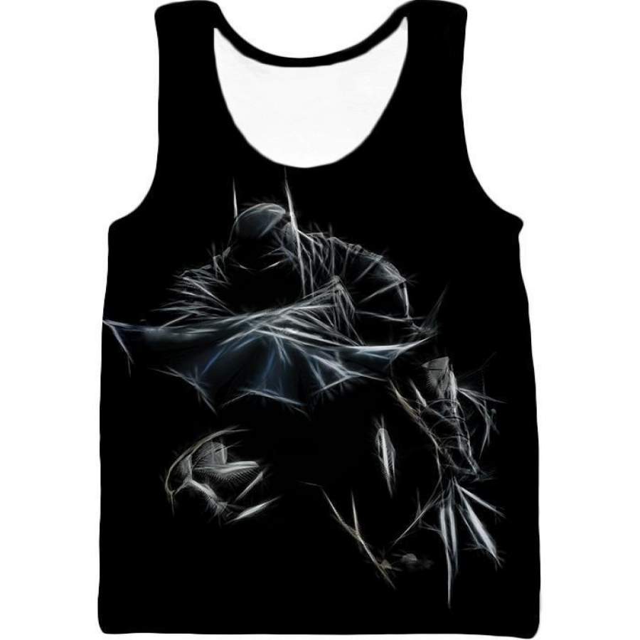 Amazing Fan Art Batman Cool Black Tank Top