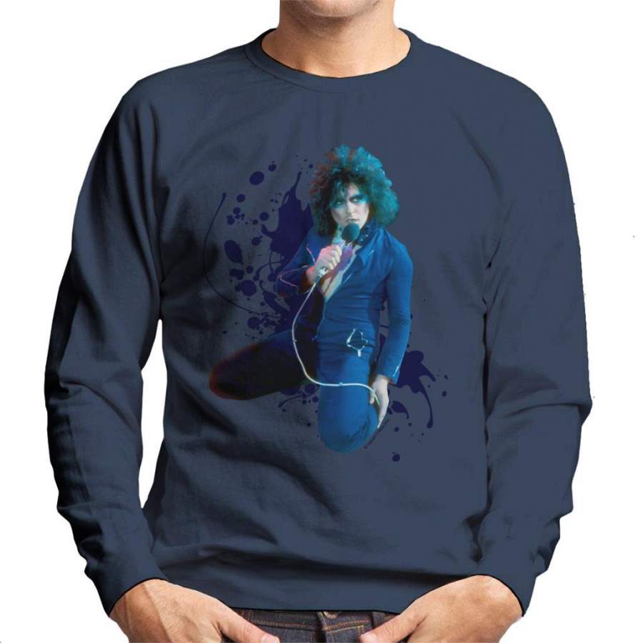 TV Times Marc Bolan On Supersonic Live T Rex Men’s Sweatshirt