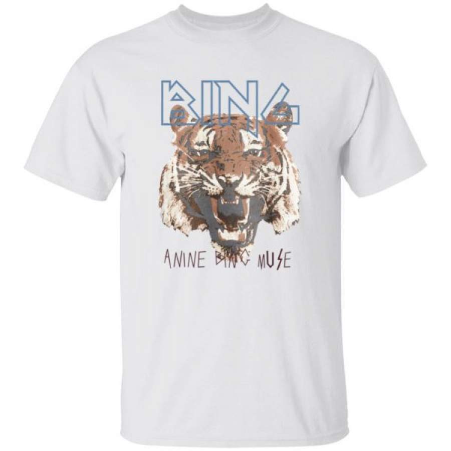 Anine bing tiger sweatshirt tee shirt hoodie long sleeve black white – New Tshirt US