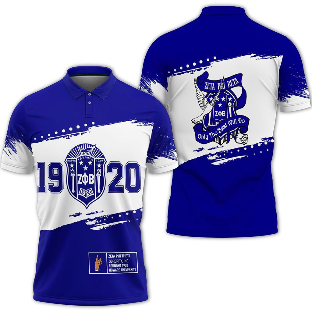 Sorority Polo – Zeta Phi Beta University Polo Shirt