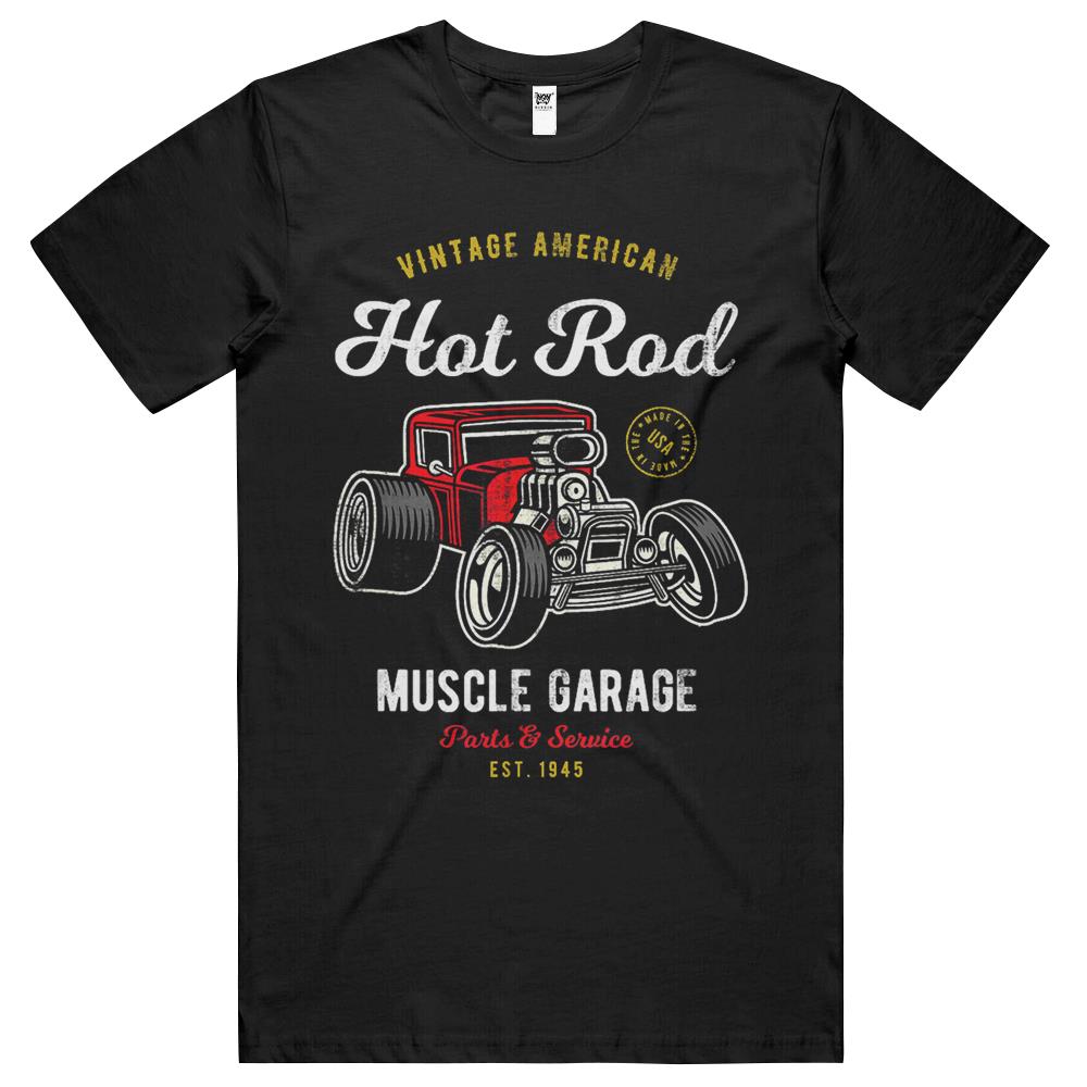 American Classic Hot Rod – Distressed Retro Style T Shirts – Premnum ...