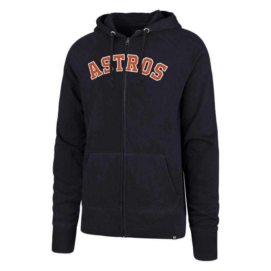 Houston Astros Ovation ’47 Full Zip Raglan Hoodie Unisex 3D All Over Print