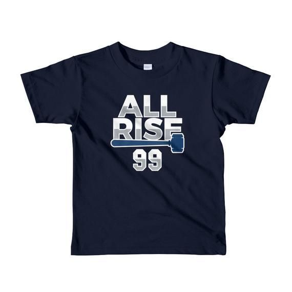 All Rise For The Judge Shirt Bronx Baseball Short Sleeve Kids Shirt