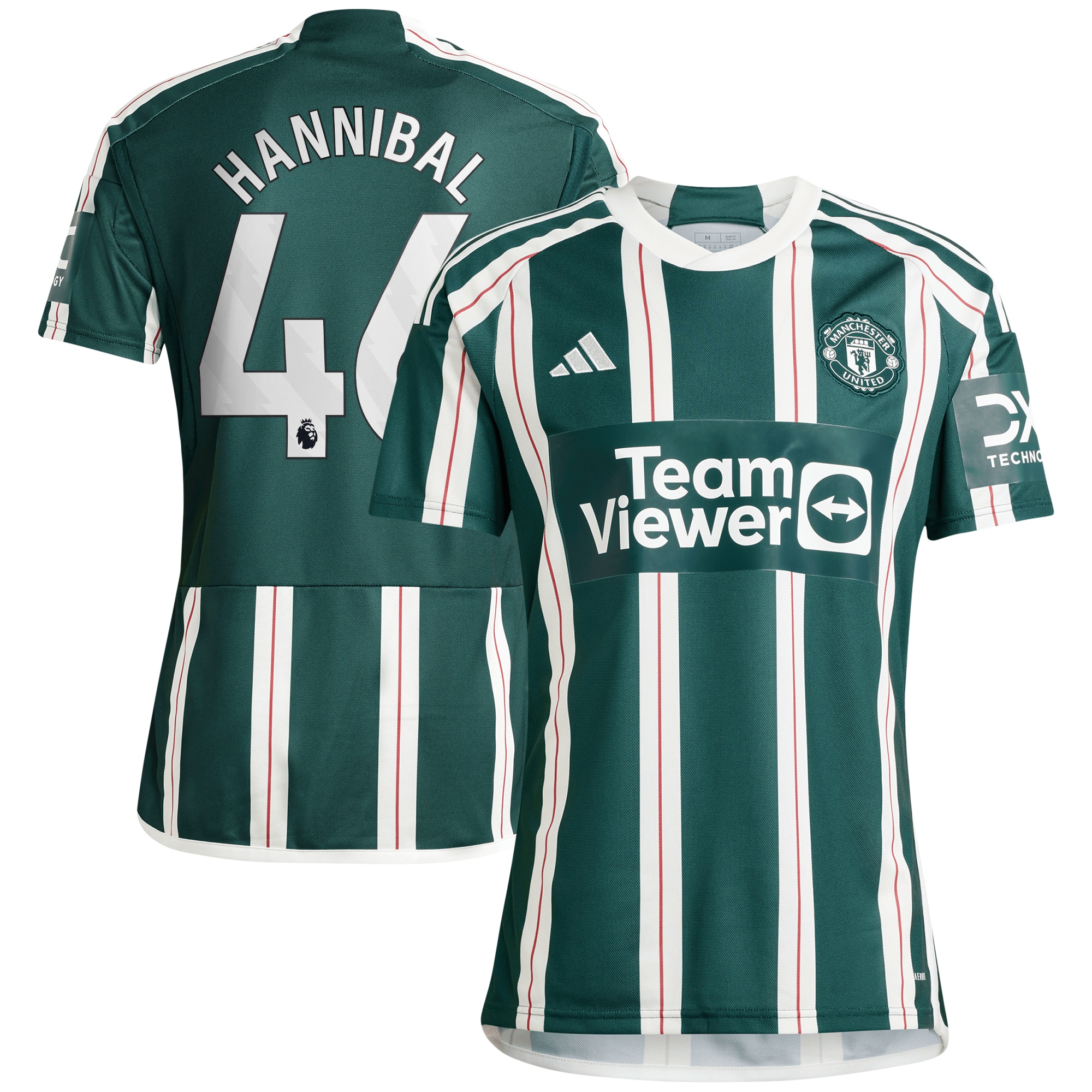 Hannibal Mejbri Manchester United Replica Player Jersey  Green