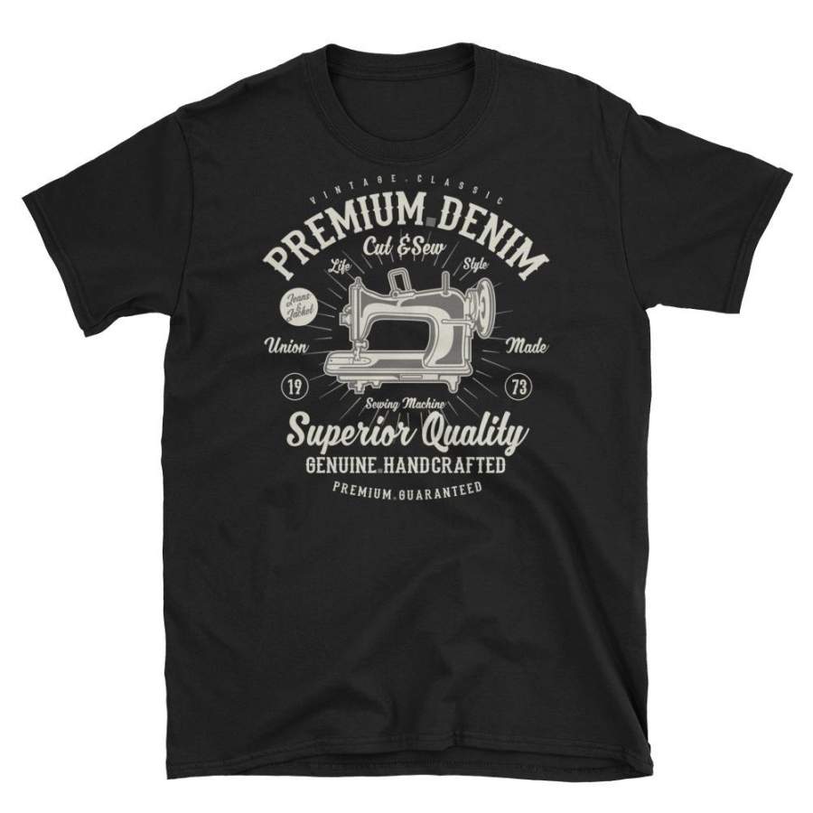 Premium Denim Vintage Poster T-Shirt