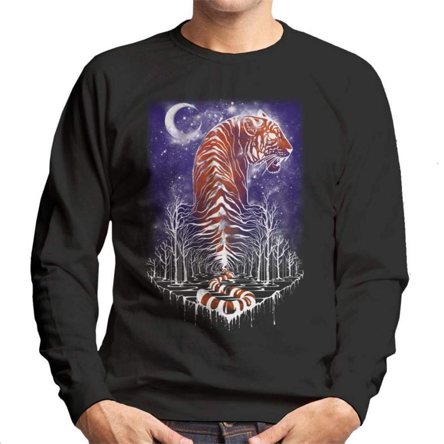 Lord of the Forest Tiger Men’s Sweatshirt