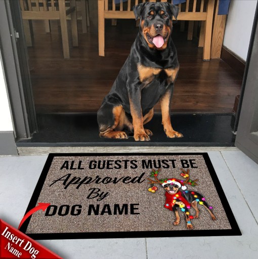 Rottweiler Ds76 Doormat All Over Printed(6888)