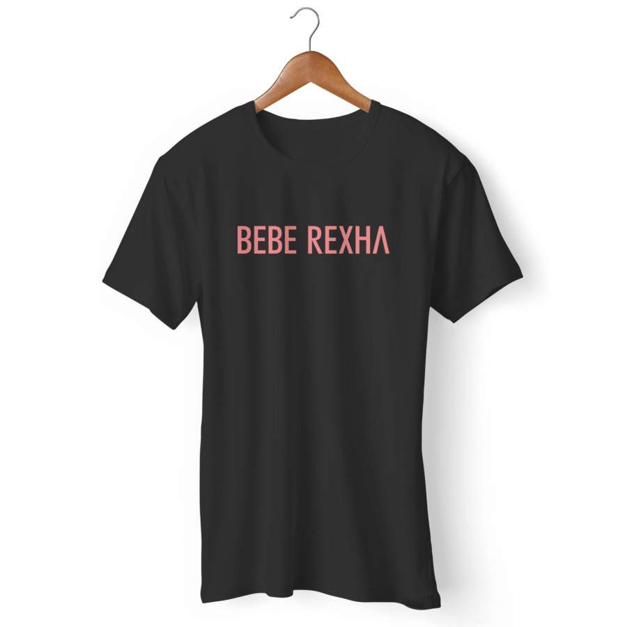 Bebe Rexha Pink Man’s T-Shirt