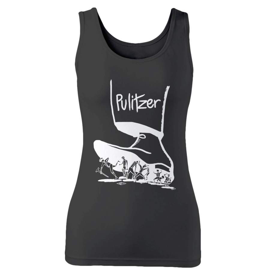 Newsies Pulitzer Political Cartoon Jack Kelly Christian Bale Woman’s Tank Top