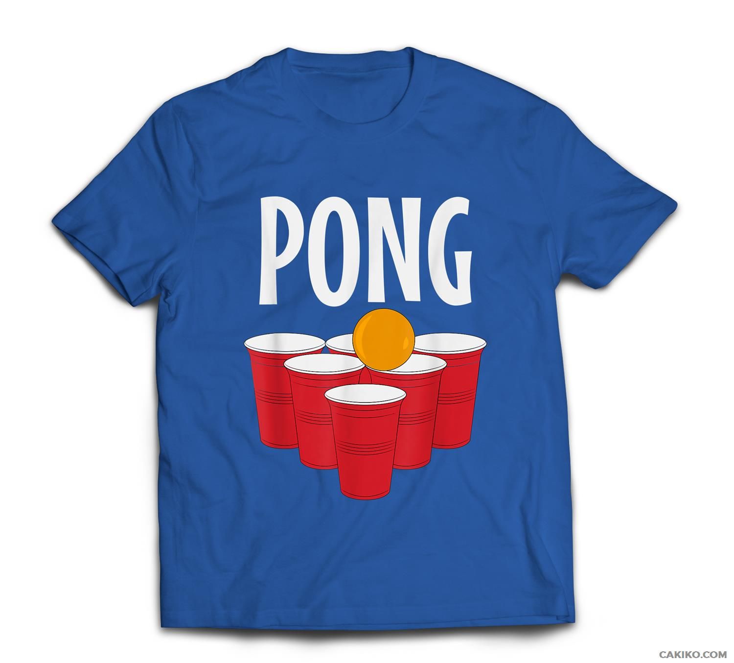 Funny Beer Pong Drinking Halloween Carnival Partner Costume T-Shirt