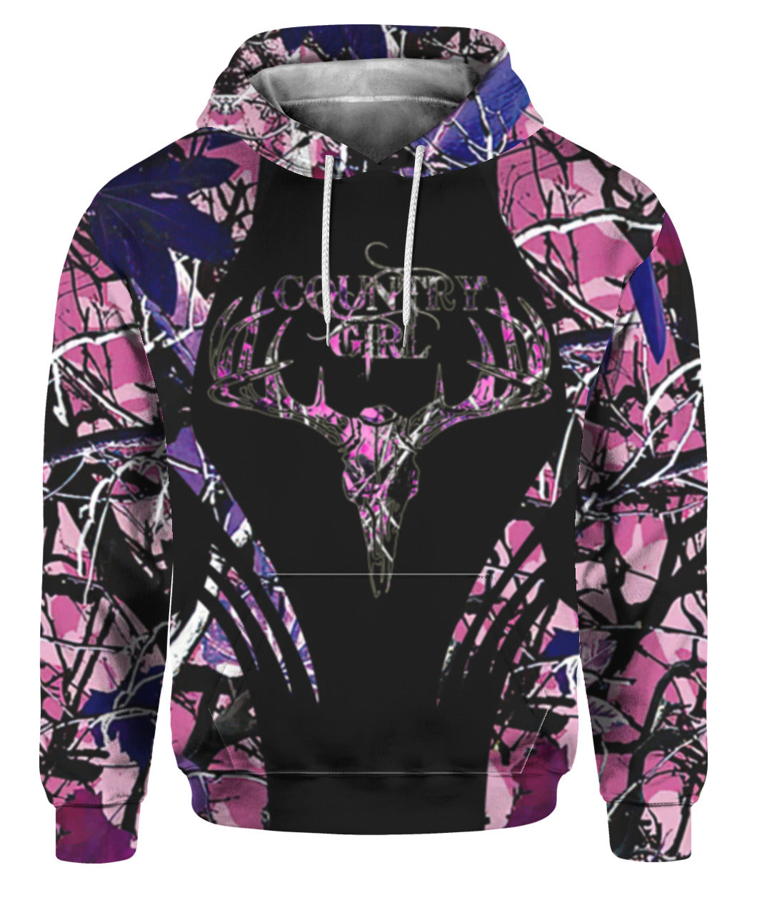 Oragontee Country Girl Deer Hunting 3D All Over Print | For Men & Women | Adult | Hp1176