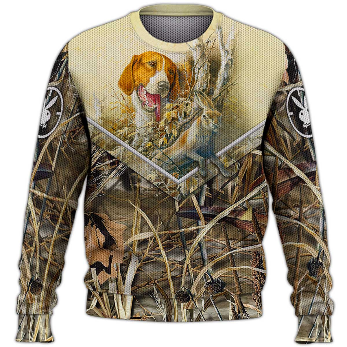 Beagle Hunting Rabbit Sweater, Beagle Sweater, Dog Sweater For Humans