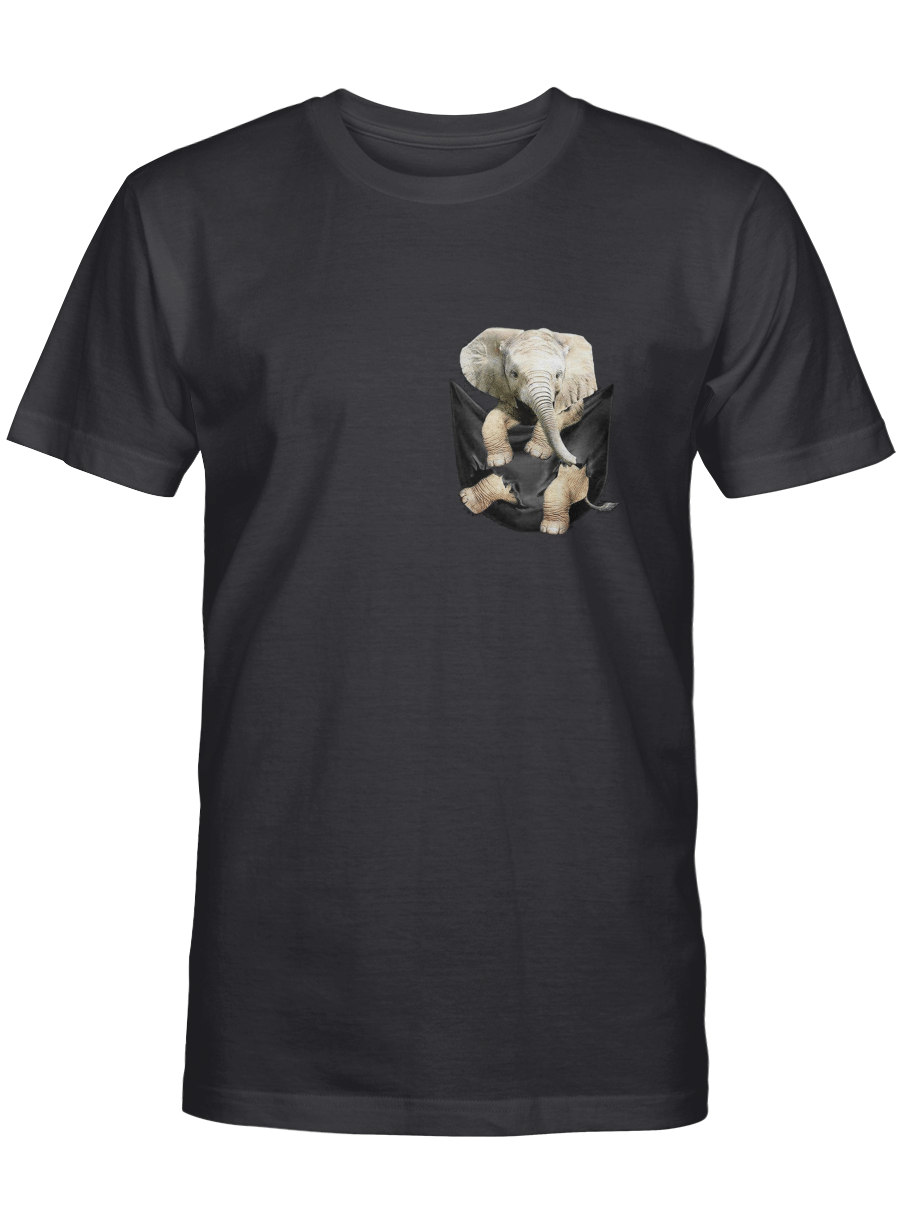 Elephants in Pocket – Elephant T Shirt