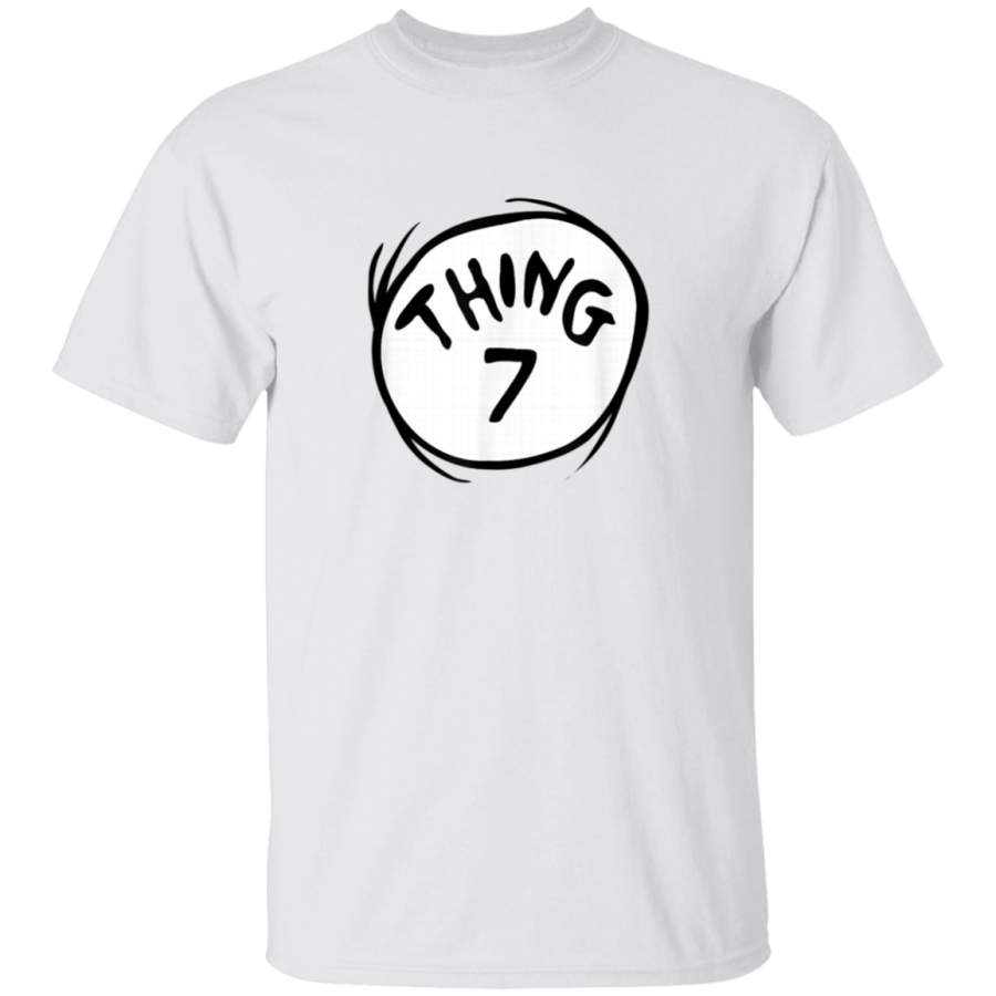 Dr Seuss Thing 7 Emblem Color Option TShirt