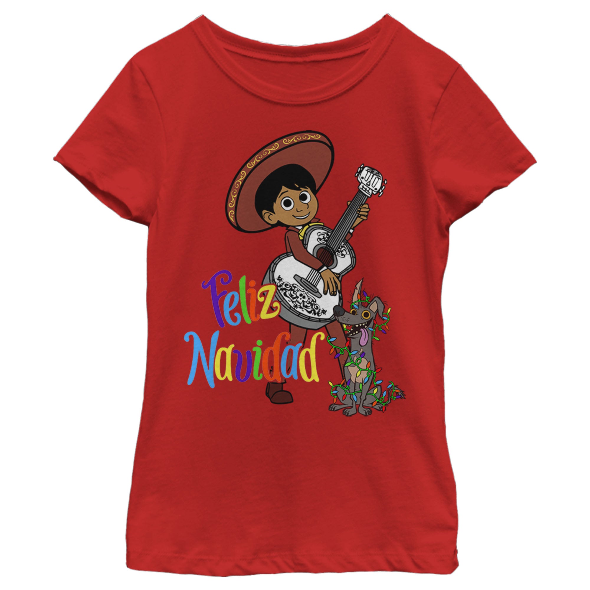 Coco Girl’S Feliz Navidad  T-Shirt