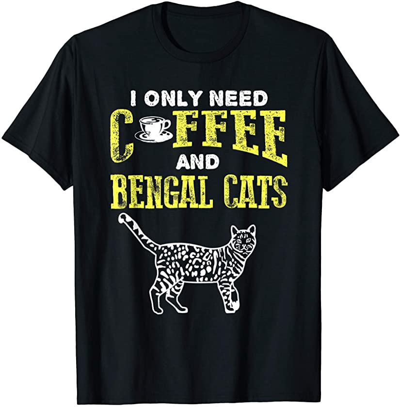 Bengal Cat Shirt Bengal Cat Gifts Bengal Cat Clothes Kitten T-Shirt