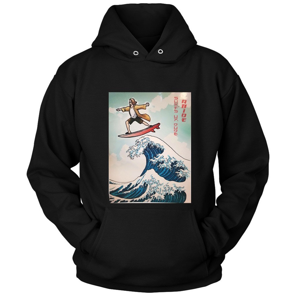 The Great Wave Of The Big Lebowski Unisex Hoodie