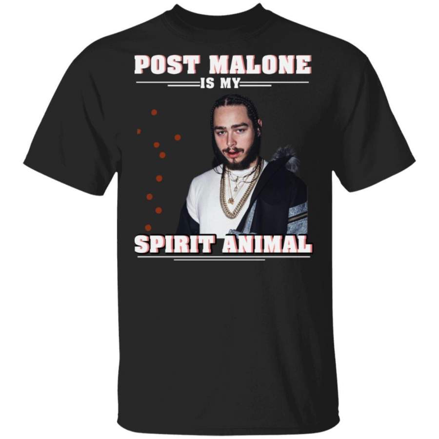 Post Malone Is My Spirit Animal T-shirt MT02