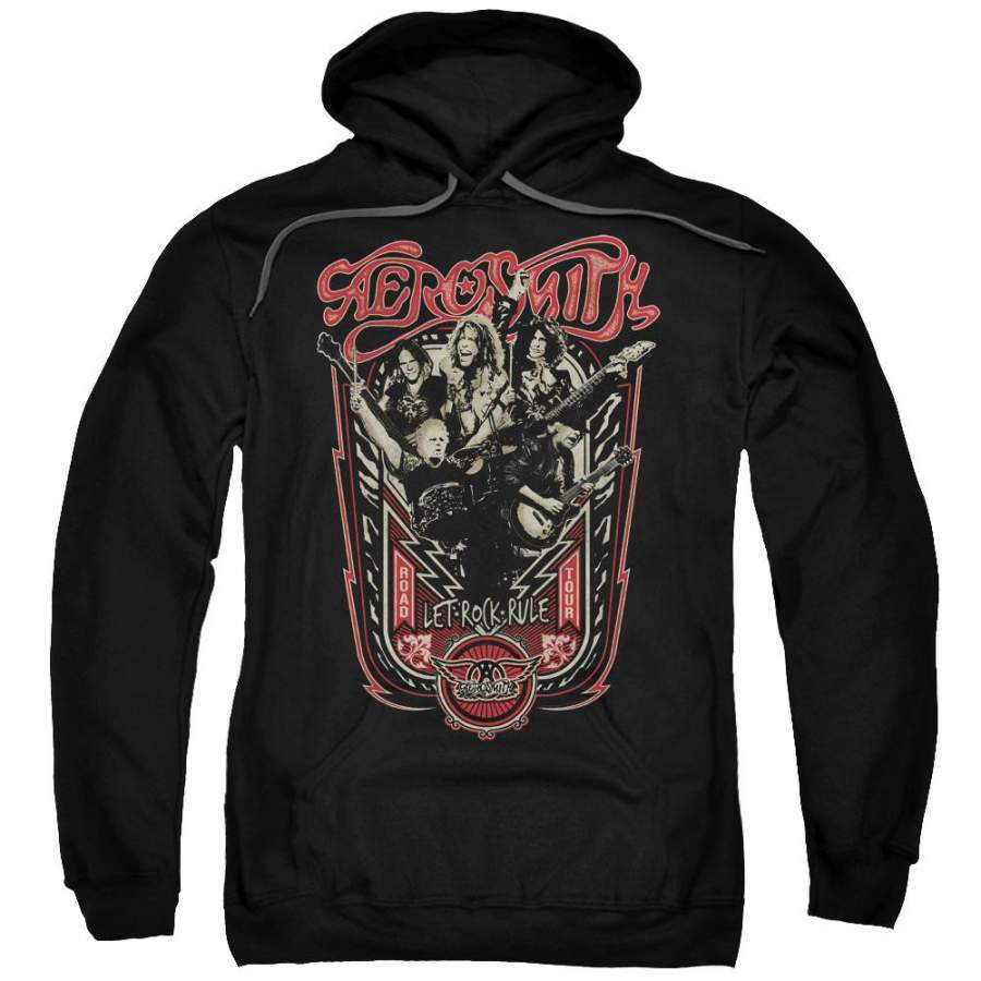 Aerosmith – Let Rock Rule Adult Pull Over Hoodie