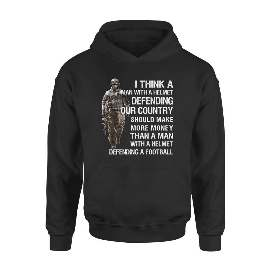 Veteran – I Think – Standard Hoodie