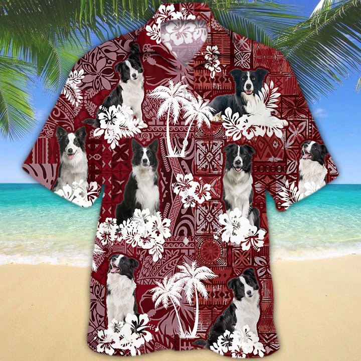 Border Collie 2 Hawaii Shirt Ha103900