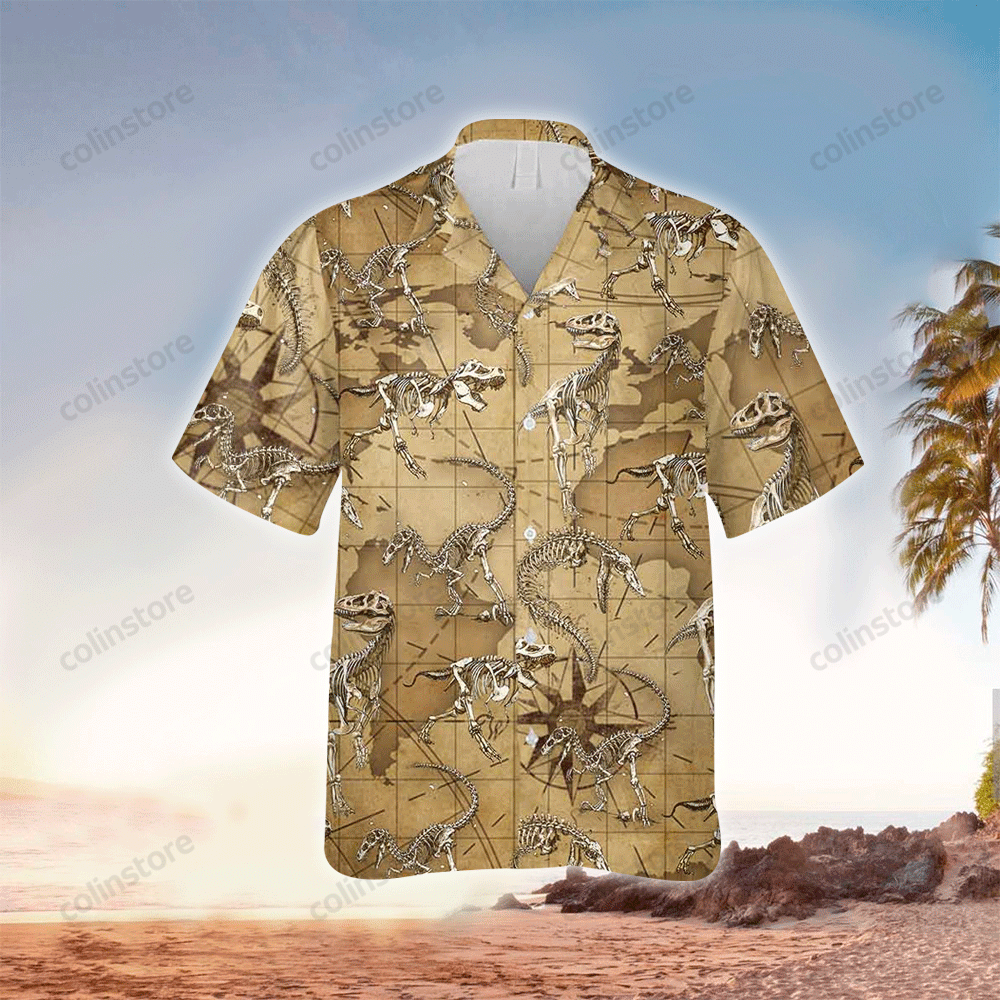 Dinosaurs Hawaii Shirt For Lover Gifts Aloha Ha106089