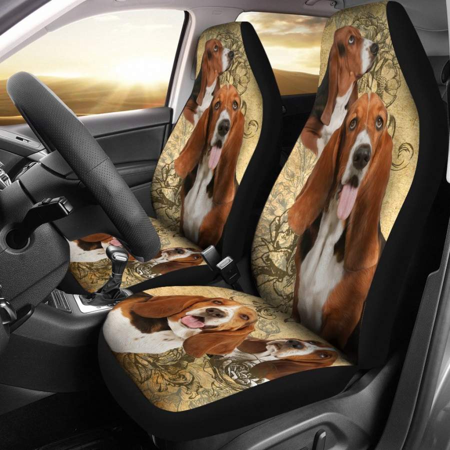 Basset Hound Dog Car Seat Covers Amazing Gift Ideas