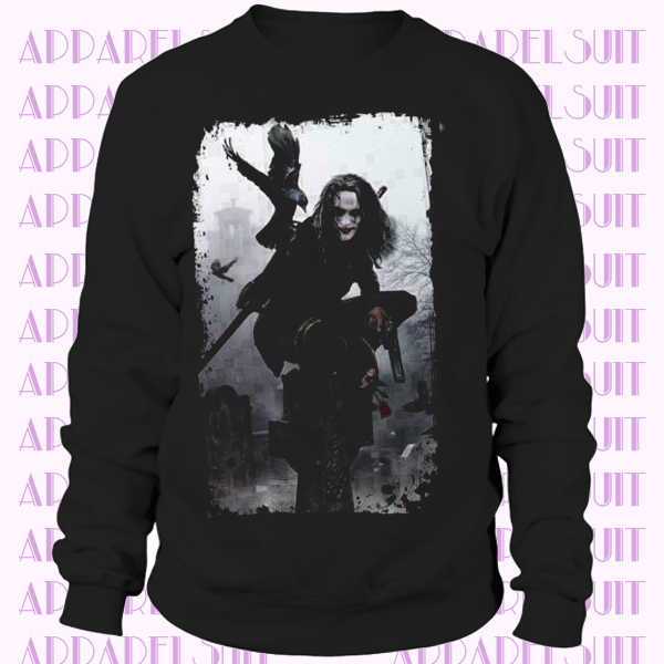 The Crow and Eric Draven Horror Movie Sweatshirt T-Shirt