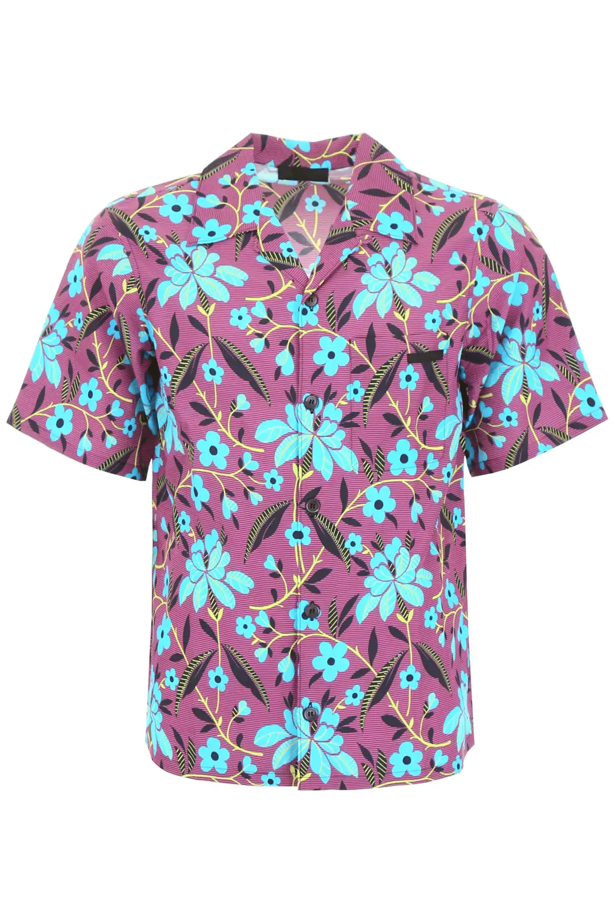 Tropical Flowers Hawaiian Shirt 1