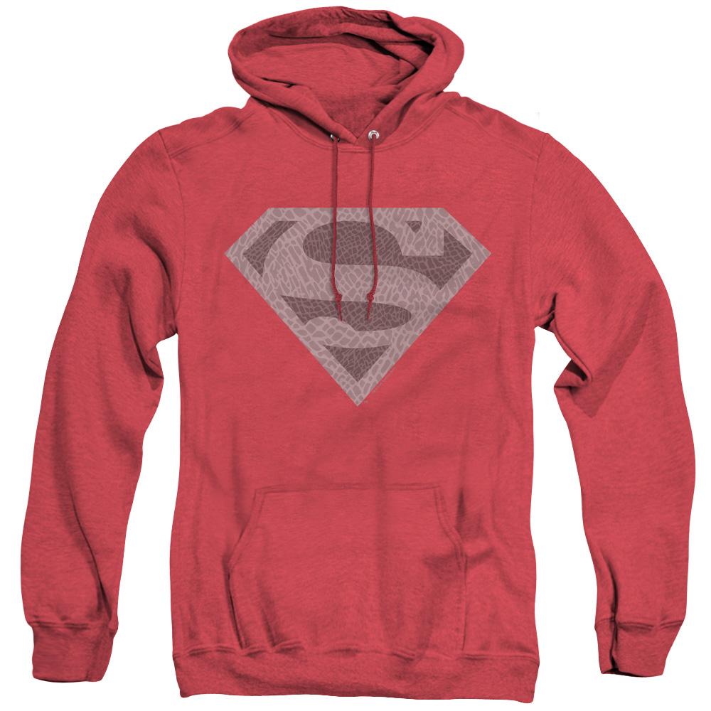 Superman Elephant Shield – Heather Pullover Hoodie