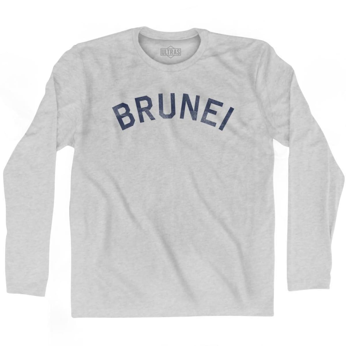 Brunei Vintage City Adult Cotton Long Sleeve T-shirt