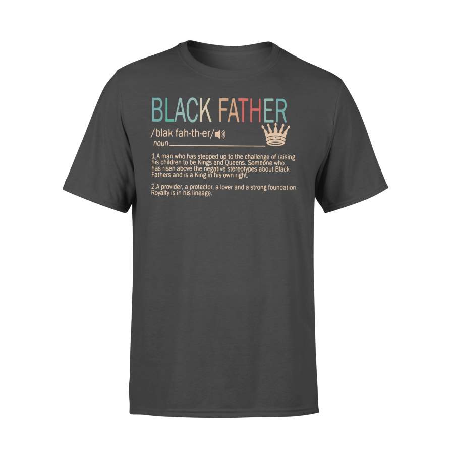 Black Father Definition Vintage T-shirt