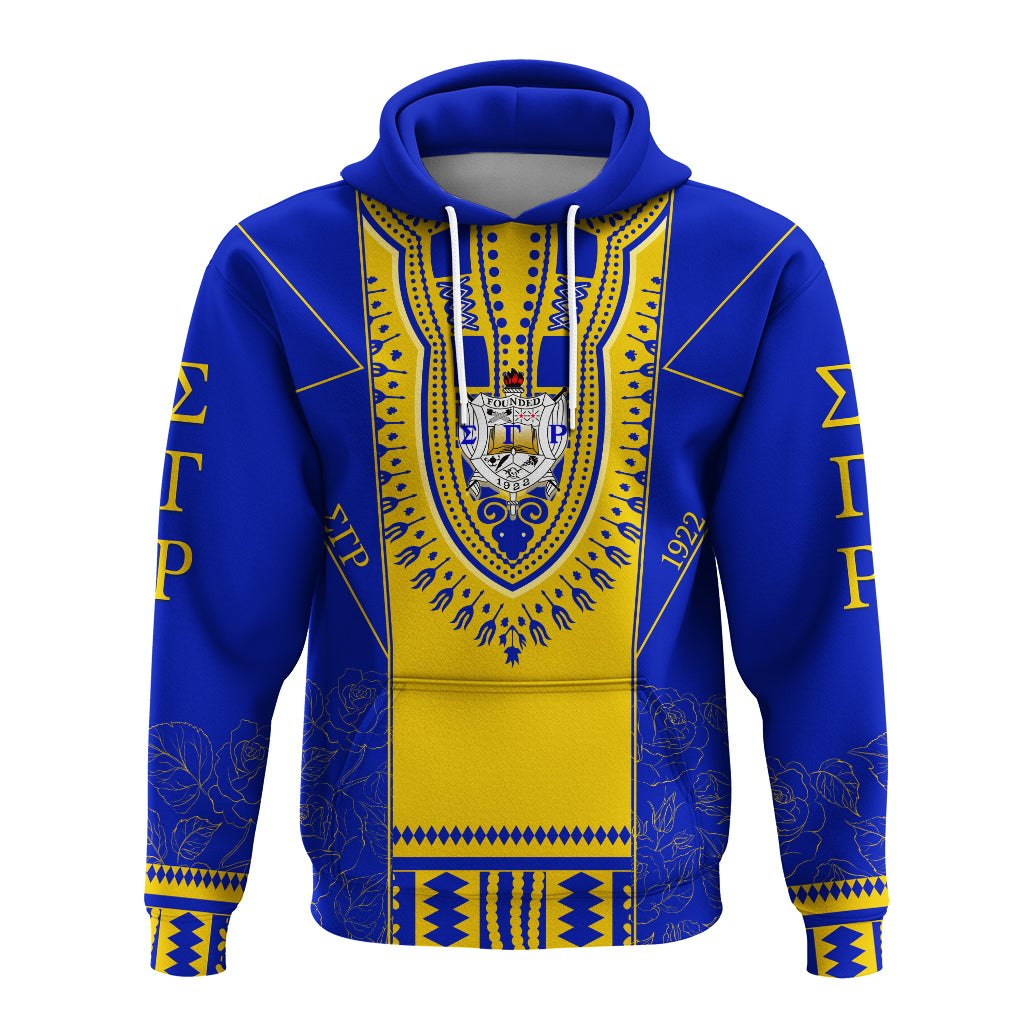 Sigma Gamma Rho Personalized Hoodie Rhoyalty Dashiki Design Lt7