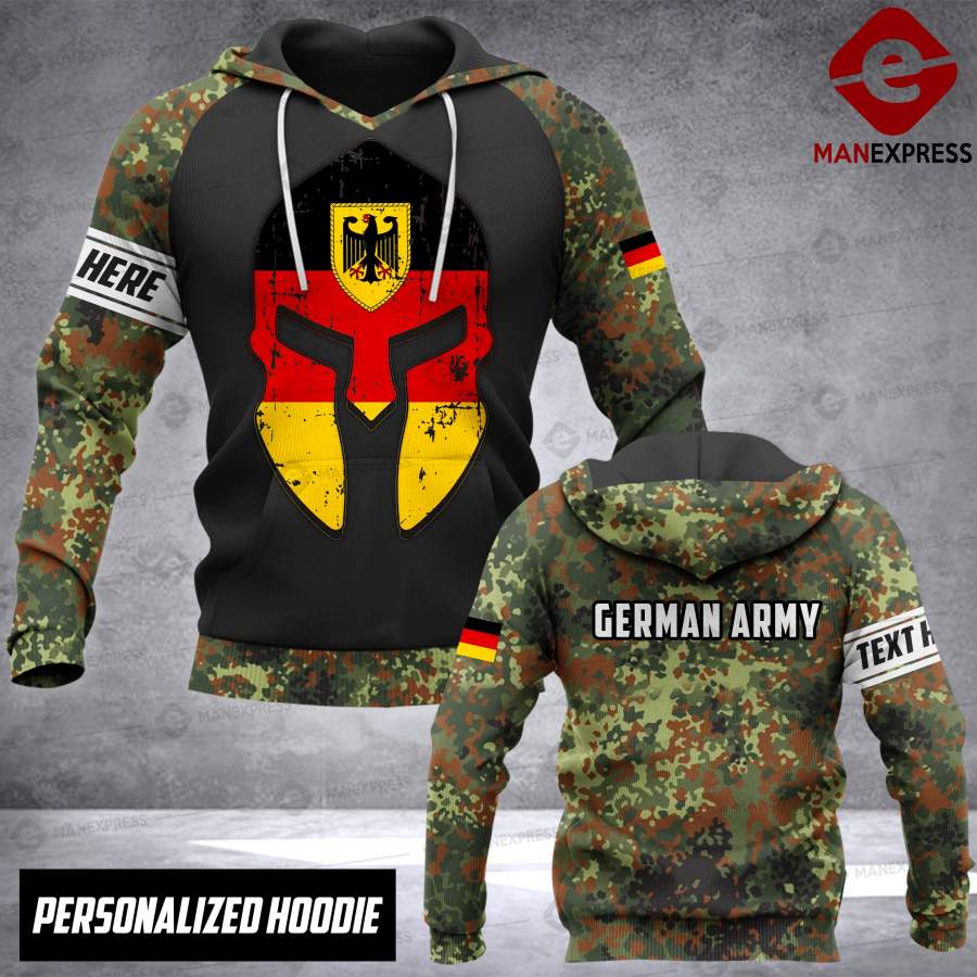 VH CUSTOMIZE German germany army – hoodie 3D ALL OVER PRINT 3107 NV