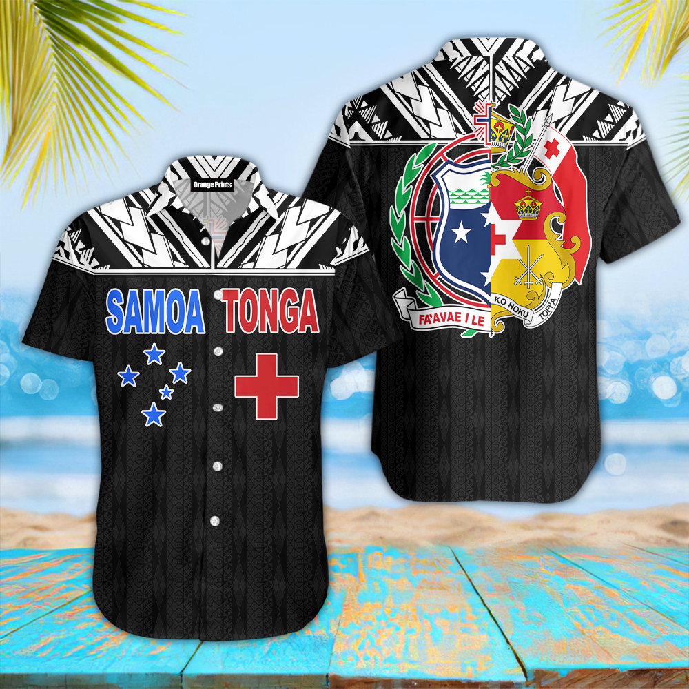 American Samoa Aloha Hawaii Shirts For Men Women Ha34497